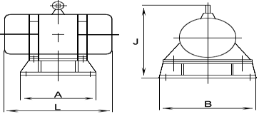 倉壁振動(dòng)器外形圖 倉壁振動(dòng)器外形圖